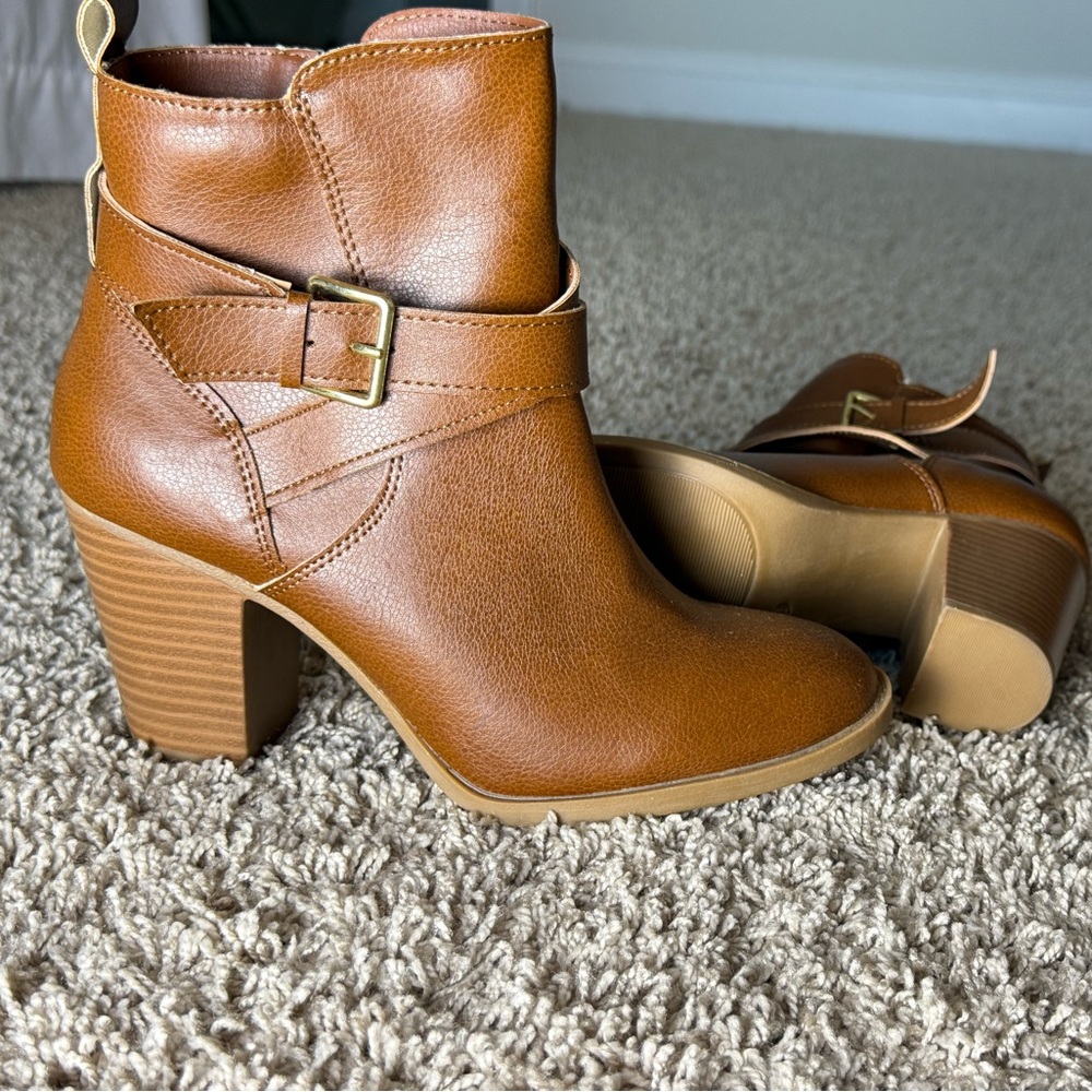 Brown Ankle Boots